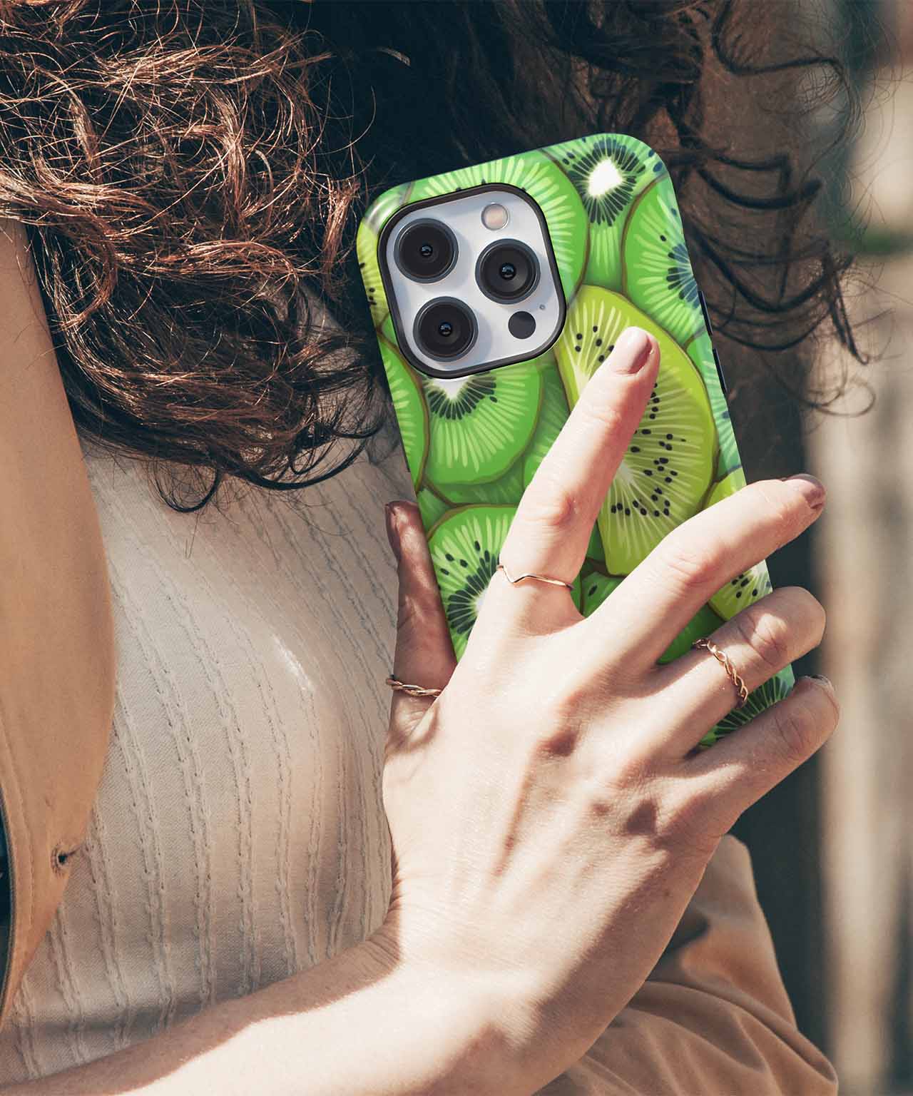 Zesty Kiwi Explosion of Flavor iPhone case Case Cazify - Delivery Canada