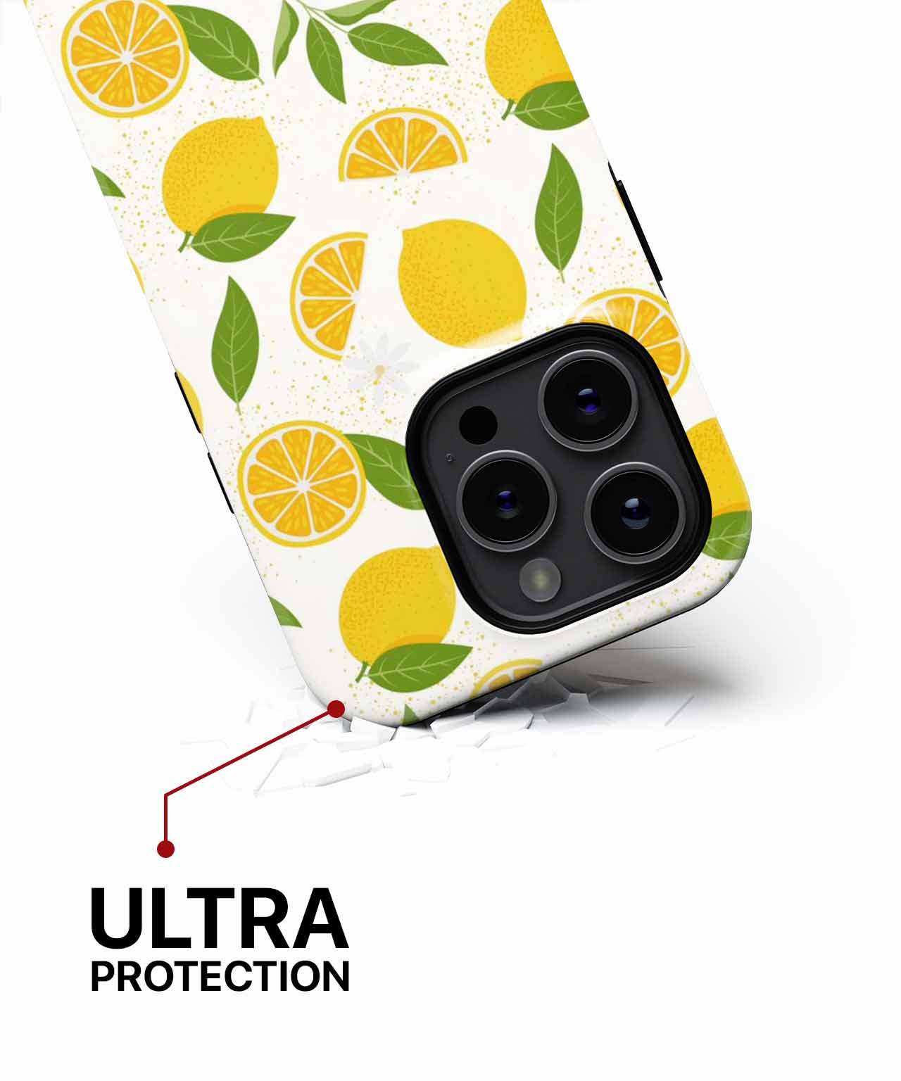 Zesty Lemon Delightful Patterns iPhone case Case Cazify - Delivery Canada