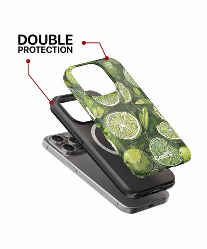 Zesty Lime Paradise Freshness iPhone case Case Cazify - Delivery Canada