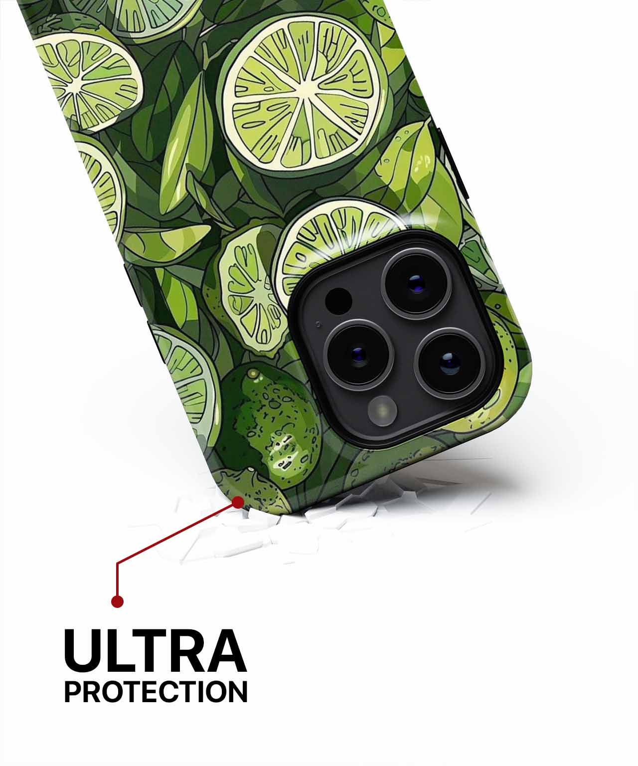 Zesty Lime Paradise Freshness iPhone case Case Cazify - Delivery Canada