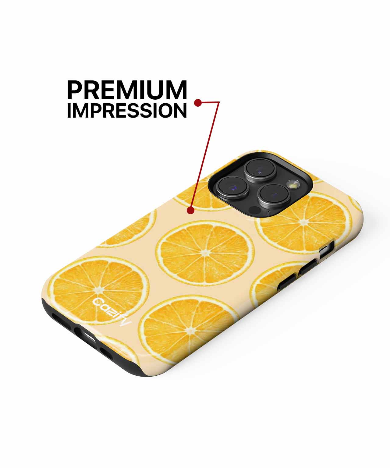 Zesty Sunshine Delightful Lemon Pattern iPhone case Case Cazify - Delivery Canada