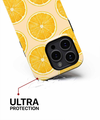 Zesty Sunshine Delightful Lemon Pattern iPhone case Case Cazify - Delivery Canada
