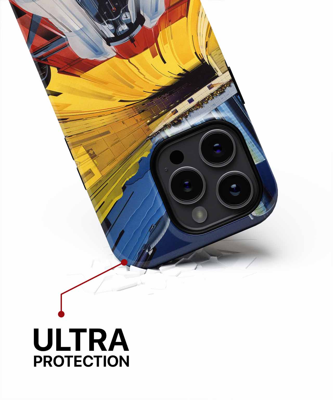 Zooming Through the Cityscape Adventure iPhone case Case Cazify - Delivery Canada
